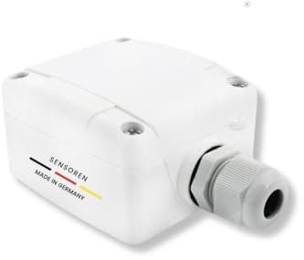 SENSORSHOP24 Außentemperaturfühler Pro mit passendem Temperatursensor Aussenfühler mit robustem Gehäuse Fühler UV-beständig Witterungsbeständig (PT1000 Klasse B / 2 Leiter)
