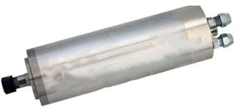CIJIAOPOYU Moteur de Broche CNC 800W 65MM ER11 AC220v 800w 24000rpm, Broche refroidie à l'eau à 2 roulements THD-65-800C