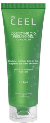 The Ceel Gesichtspeeling Gel 100 ml-Aloe Vera Extrakt Coenzym Q10 Pflege