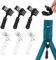 6 Stück Fix-Reißverschlusszieher, Reißverschlussschieber Ersatz, Universal-Reißverschluss, Reißverschluss Zipper Reparatur für Jacke, Rucksack, Gepäck, Schlafsack(Schwarz + Weiß)