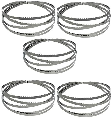 5 Stück 2240 Mm Holzbandsägeblatt 2240 X 6,35 X 0,35 Mm Holzbearbeitungswerkzeuge Zubehör Für Bandsäge Für Metabo BAS317 Für Makita LB1200F