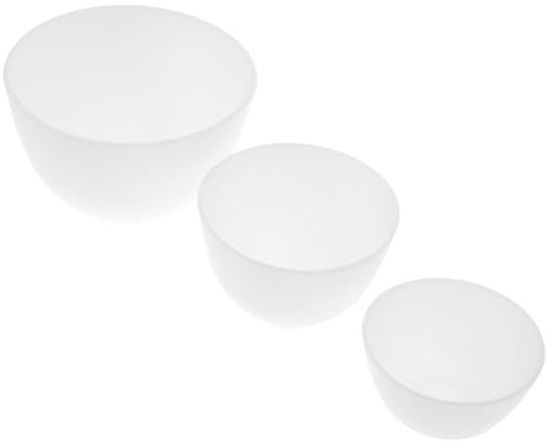 Beaupretty Ensemble De Bols à Pièces Petit Et Moyen Bol Mélangeur Silicone Inodore Pour Masque Facial Diy Soins Du Visage Maison