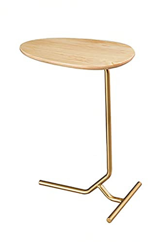 U-förmiger Eisen-Beistelltisch für Wohnzimmer, Eck-Couchtisch, kleiner Nachttisch für Zeitschriften, Bücher und Pflanzen, moderne dekorative Möbel (G)