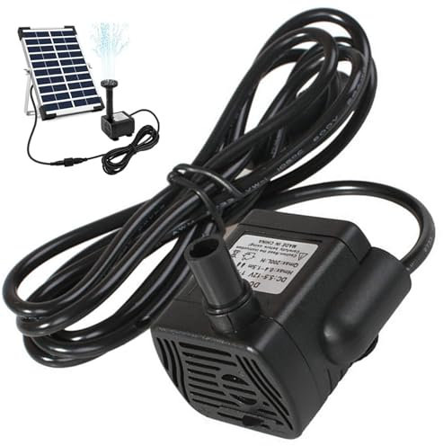 Bombas de agua solares DC 22V-24V 3W Mini Bombas de fuente solar de 300 l/h