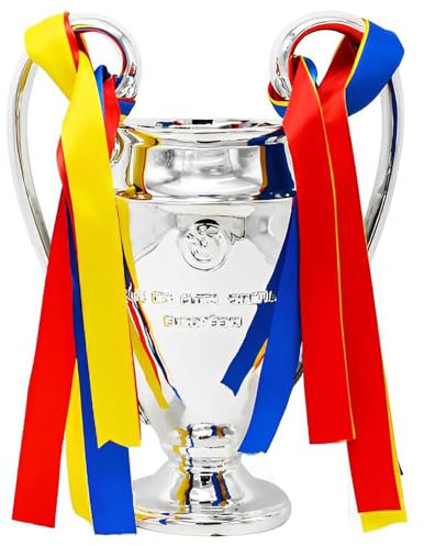 MIAOWR Mini Europa Fußball Champions Pokal Höhe 16 cm Europe Meisterschafts Trophäen League Souvenirs Fan Sammlerstücke Geschenke
