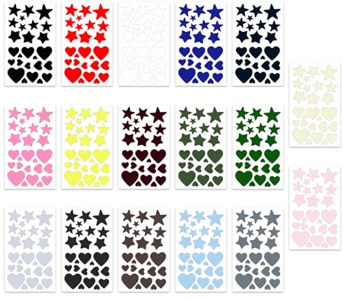 17 Blätter Daunenjacke Flicken Reparaturset, Selbstklebende Reparaturflicken Flicken, für Daunenjacke Nylon Reparatur Flickenr, Patches Reparatur, für Jacken Oberbekleidung Schlafsack