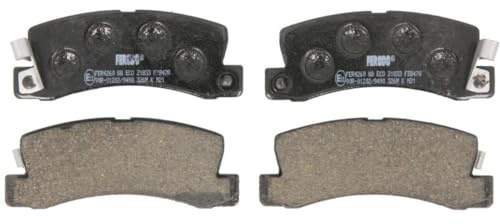 FERODO FDB478 Bremsbelagsatz Bremsbeläge ohne Zubehör Kompatibel mit TOYOTA COROLLA Liftback E11 | Kompatibel mit: LEXUS ES, RX, RX, TOYOTA AVENSIS, AVENSIS Kombi, AVENSIS Liftback, CAMRY, CAMRY, CAMRY Kombi, CAMRY Kombi