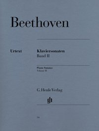 Beethoven: Piano Sonatas - Volume 2 (Henle Urtext Edition) - Sheet Music