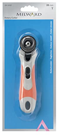 Milward Couteau Rotatif, Acier Inoxydable, Assortie, 28mm