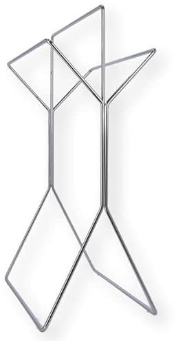 Jan Kurtz 499090 Handtuchhalter, Stahl, Silber, 33,5 x 47 x 87 cm