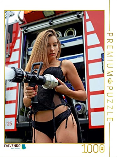 CALVENDO Puzzle EIN Motiv aus dem Kalender Feuerwehrkalender – Erotische Fotografien von Thomas Siepmann | 1000 Teile Lege-Größe 48 x 64 cm Foto-Puzzle für glückliche Stunden