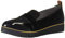 Dr. Scholl's Shoes Webster, Mocassino Donna, Microfibra di Vernice Nera, 37 EU