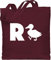 Shirtracer Baumwolltasche - Rentner - Taschen - R Ente Geschenk Rente Geschenke Ruhestand I - Unisize - Bordeauxrot - oma tasche renteneintritt beutel retirement duck baumwollbeutel pensionsgeschenk