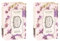 Panier des Sens - Lavendelblau Seifenstück 2x200g - Hand & Körperseife - Mit Karitéöl - feste Seife für Damen & Herren- Französisch Seife - 97% natürlich