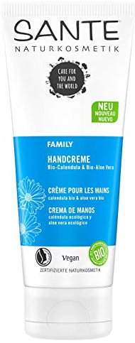 Sante Naturkosmetik Naturkosmetik Family Handcreme Bio-Calendula & Bio-Aloe Vera