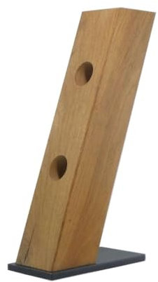 Massive Genussmomente - Weinständer aus robustem Massivholz für die stilvolle Aufbewahrung von edlen Tropfen - geölt