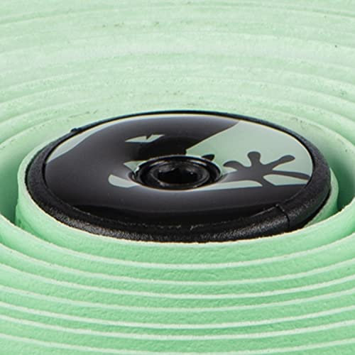 Lizard Skins Unisex-Adult DSP Plugs Green-New22 Bar Tape, Mint Green, TU
