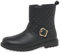 Geox J Eclair Girl, Stivale alla Caviglia Donna, Nero, 37 EU