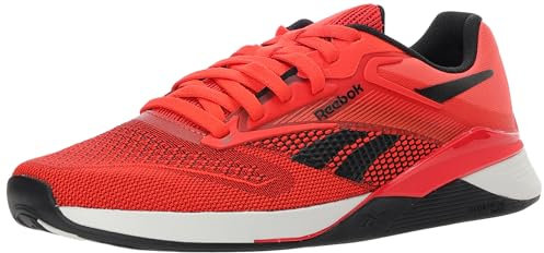 Reebok Nano X4, Zapatillas Unisex Adulto, Dynred Black Purgry, 40.5 EU