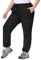 Hanna Nikole Wanderhose Damen Übergröße Sportliche Skihose Wasserdicht Reißverschluss Taschen Schwarz 50