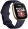Oielai Compatible pour Fitbit Versa 4/Fitbit Versa 3/Fitbit Sense 2/Fitbit Sense, Bracelets de Remplacement en Silicone Compatibles avec Versa 3/Versa 4/Sense/Sense 2 pour Femmes Hommes, Bleu Foncé