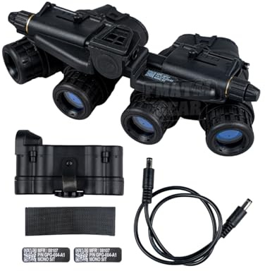 FMATAL GEAR FMA GPNVG 18 Tactical NVG Dummy Model for Tactical Helmet NVG Mount | Paintball Shooting Hunting (BK)