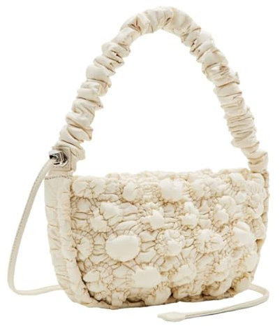Desigual Women's Accessories Fabric Across Body Bag, White