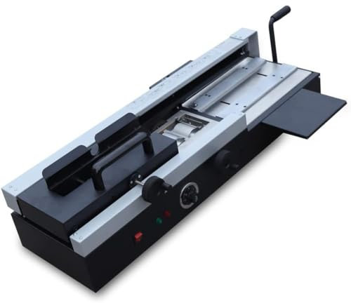 DPDZSW Drahtloses Thermobindegerät, 40mm Kapazität, Buchbindematerial-Bindegerät, A3 (Kurze Kante)/A4/A5 Dokumenten-Wärmebinder