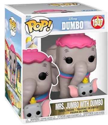 Funko Pop! Super: Dumbo – Mrs. Jumbo- Figura de Vinilo Coleccionable - Idea de Regalo - Mercancia Oficial - Juguetes para Niños y Adultos - Movies Fans - Muñeco para Coleccionistas