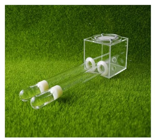 ZWQXZX Ameisennest Ameisenfarm Ameisenhaus Ameisennest Aus Glasröhre, Ameisennest Mit Aktiver Zone, Insektenhaus, Acryl-Ameisenfarm Ameisen Terrarium Ameisen Zucht Box(18mm)