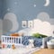 Bellabino Vere Bodenbett 80x160 cm – Montessori Kinderbett mit Rausfallschutz & Lattenrost – Massives Kinder Bett für Jungen & Mädchen aus Holz Kiefer – Kleinkindbett in Weiß