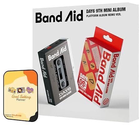 Band Aid DAY6 Album [Random ver. (Platform Album NEMO ver.)]+Pre Order Benefits+BolsVos K-POP Inspired Freebies (9th Mini Album)
