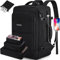Bagsure Travel Backpack for Men, 40L Large Expandable Carry-On Luggage for Men and Women, 17.3 Inch Laptop Backpack
