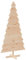 vidaXL Arbre de Noël en Bois pour décoration 180 cm Bois Massif de pin, décoration de Sapin de Noël en Bois, Sapin de Noël en Bois, Sapin de Noël en Bois Massif