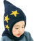 Baby Mütze - Fleece Gefüttert Wintermütze Mütze und Schal Unisex Warme Strickmütze Schal Set Beanie Kindermützen Autumn Kunstpelz Bommeln Warme bequem für 0–6 Monate