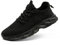 UROMGV Zapatillas Deporte Zapatillas Running Mujer Correr Jogging Caminar Bambas Gimnasio Fitness Atlético Tenis Trabajo Sneakers Ligeros Transpirables Zapatillas Deportivas Negro 42