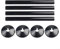 Radiator Pipe Sleeve Covers And Pipe Collars, Anthracite Radiator Pipe Covers, 15mm(Black)
