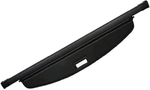 YHQKJ Einziehbarer Laderaumabdeckung Auto für Peugeot 3008 2016, Kofferraumabdeckung Cargo Cover Anti-Peeping Rollo Privatsphäressicherung ZubehöR