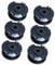 MKVAXR 6 Pack Trimmer Spool Line Replacement, for Bosch, EasyGrassCut 23 26 18 18-230 18-260 18-26 F016800569 18V Trimmer Spool for grass cutter
