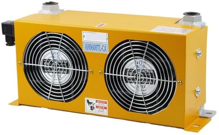 Radiatore aria idraulico Radiatore olio raffreddato ad aria Serie AF Radiatori olio idraulici in alluminio con alette a piastra 60L/MIN Alte prestazioni(220)