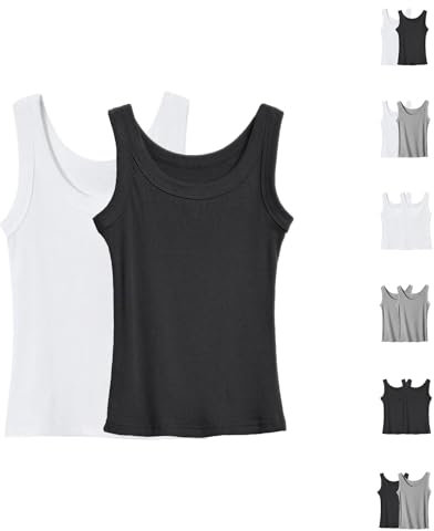 Uwdiohq ofertas flash del dia alimentacion Camiseta De Tirantes Camisetas Lenceras Negras Mujer Rayas Y Blancas Manga Corta Mostaza Top Rosa Fucsia Tank Fiesta Termica Chalecos Vestir Para Lenceros