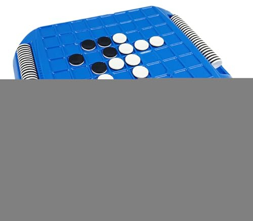 Reversi Board - Weiße Und Schwarze Fliesen, Strategisches Familienspiel, Bildungsspiel | Hölzerne Stück Klassische Ausgabe, Wettbewerbs -Challenge -Spiele Für Anfängerfreundliche Gehirntrainingseinhei