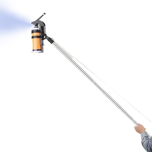 Dewireaey Spray Paint Extension Rod, Adjustable Angle Adapter for Extension Poles, Powder Vacuum Cleaner Attachment with Telescopic Rod for Ceiling Coating, Interior Painting, Fence Colouring, Door