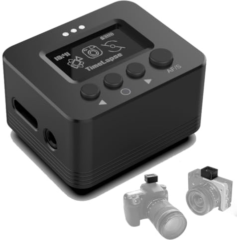 NiYien FX A1 Kamera Gyroskop Stabilisator für DSLR & Systemkamera | 35+ Stunden Akkulaufzeit 30g Leichtgewicht für E/EOS/FX/NZ Und mehr Für Vlogging & Action Videos