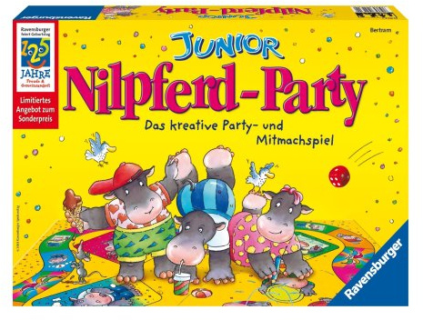 Ravensburger 21867 - Junior Nilpferd Party