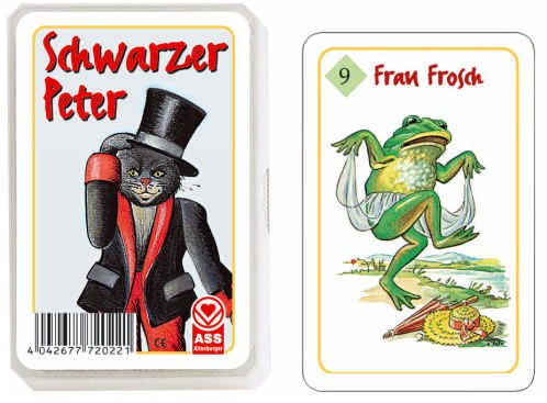 Ass Altenburger 72021 - Kartenspiel schwarzer Peter Kaminkehrer