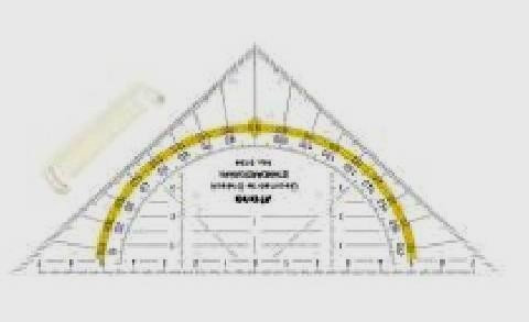 stano Geodreieck mit abnehmbarem Griff 16cm