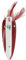 Dardevle Daredevle Weedless Spoons (Red/White), 3/4oz