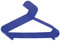 Bieco Kleiderbügel Kinder 8 St. Dunkelblau | Länge ca 30cm | Baby Kleiderbügel | Kunststoff Kleiderbügel Kinder | Baby Organiser Für Kleiderschrank | Clothes Hangers