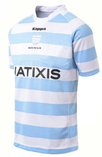 Kappa Racing Metro 92 Jersey – Offizielle Kollektion, Rugby Top 14 – Erwachsene männlich Größe XXXL Blau - Blau